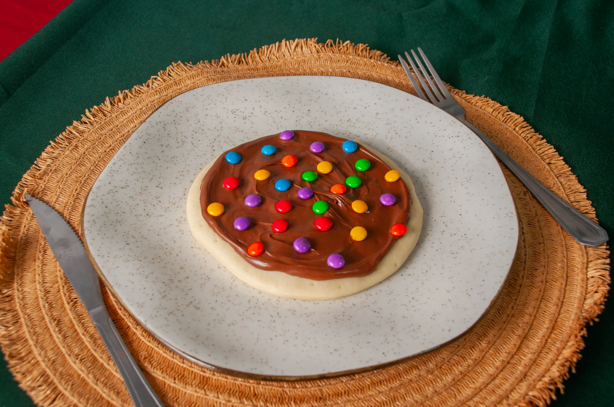 Mini pizza de Confete